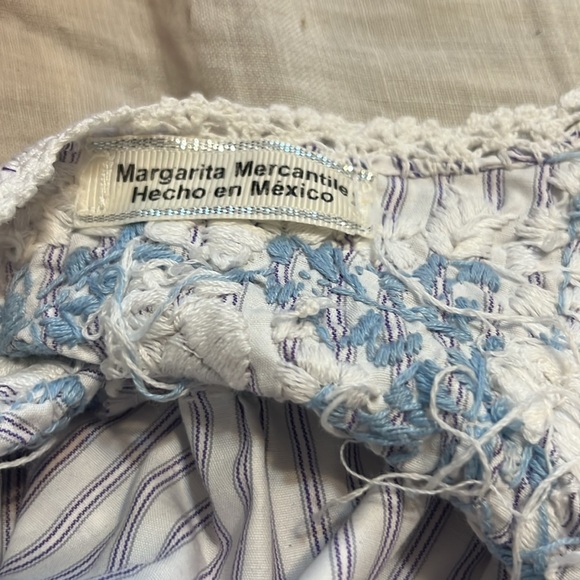 Margarita Mercantile Handmade Mexican Top - Picture 3 of 4